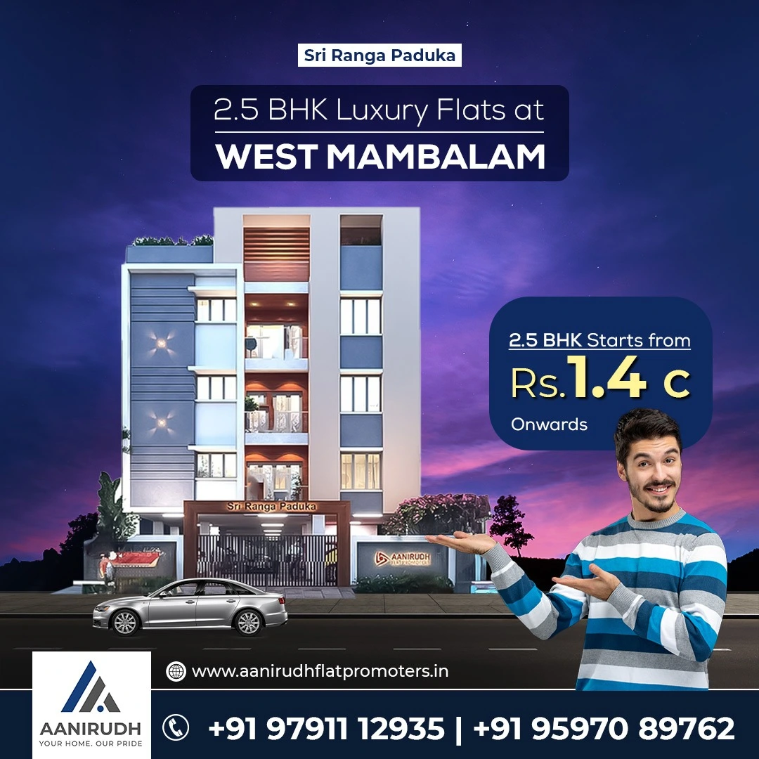 Apartments in West Mambalam | Best Flats For Sale